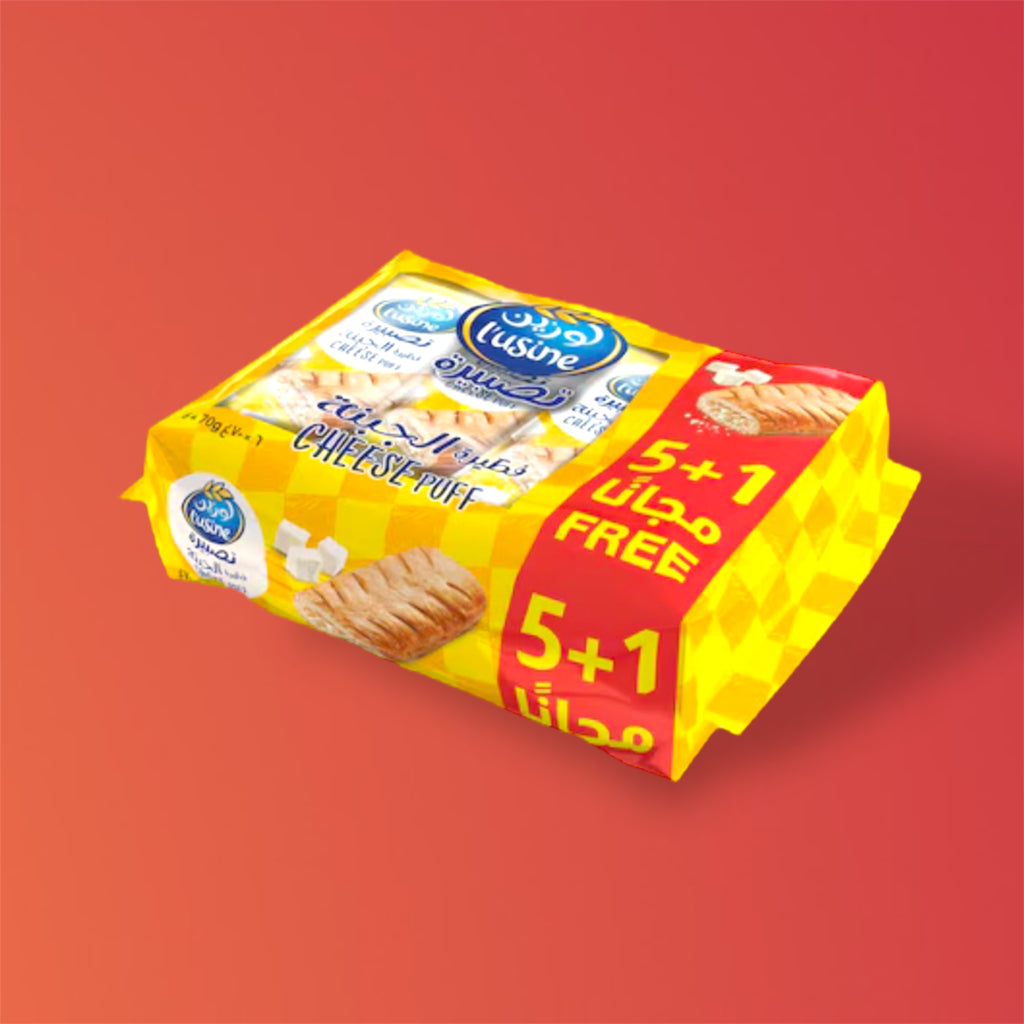6 Lusine cheese puffs