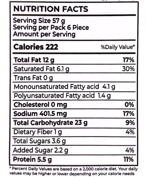 Atyab cheese pastry X6 (family pack)