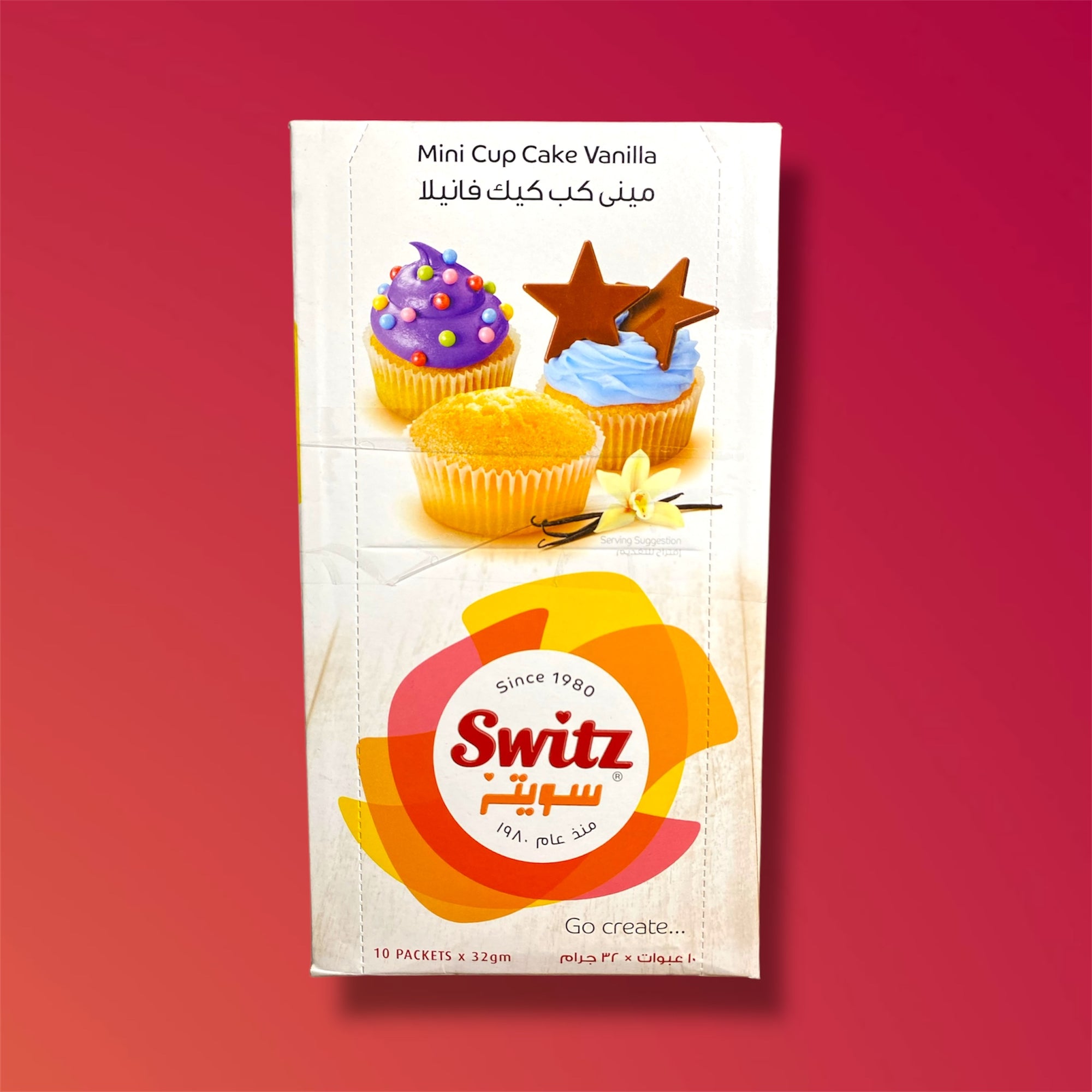Switz vanilla cupcakes X2 packs