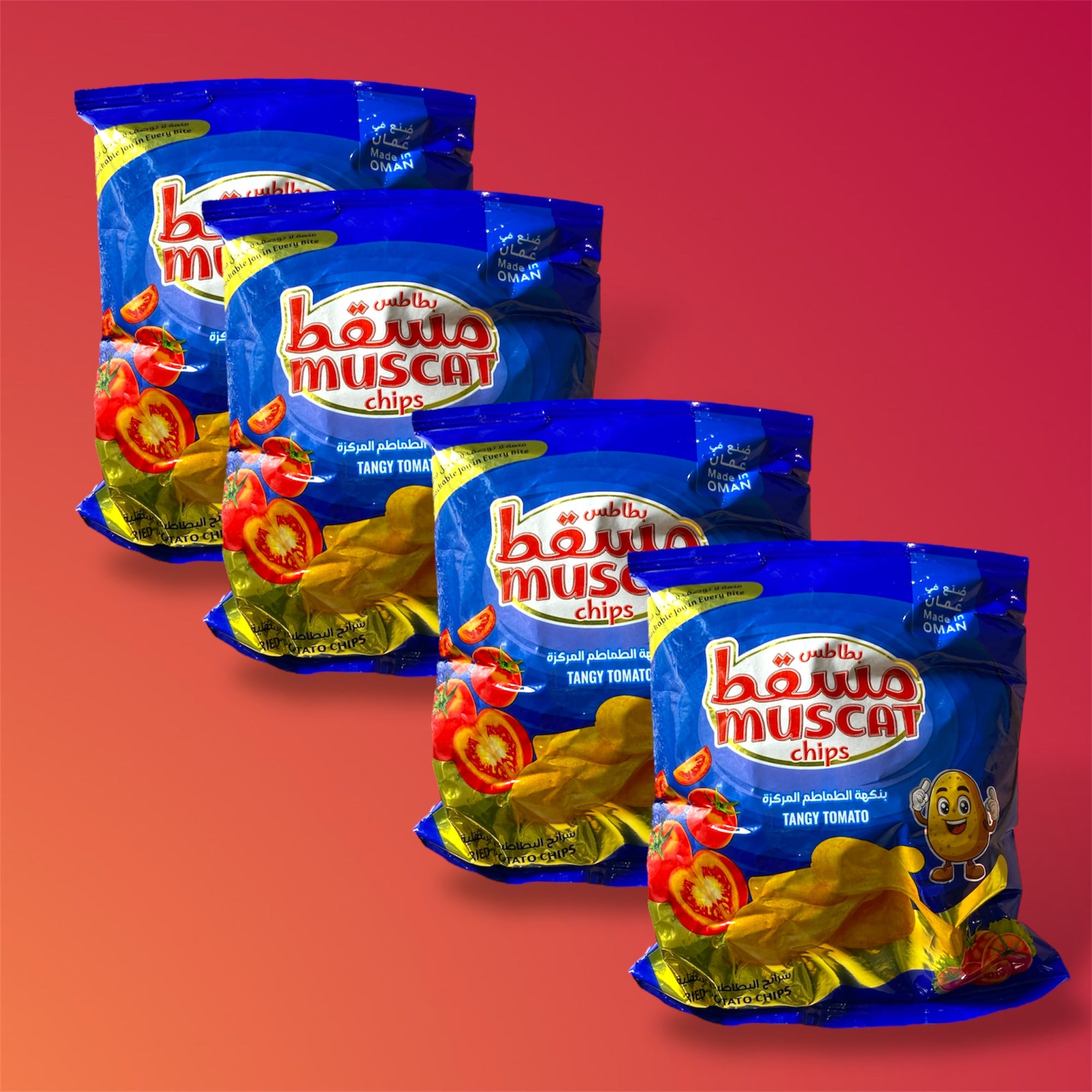 Muscat ketchup chips X4