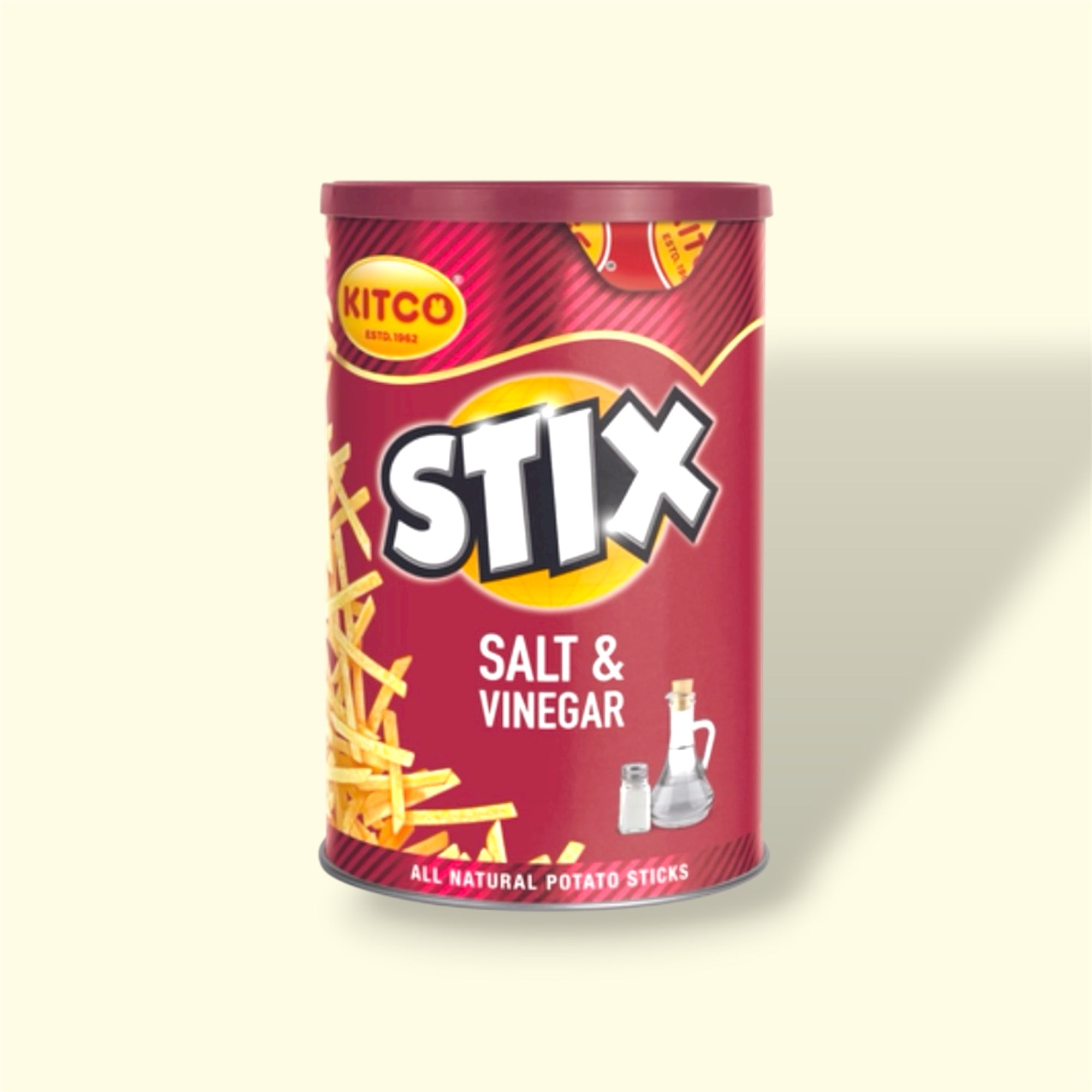 Kitco Stix salt and vinegar chips