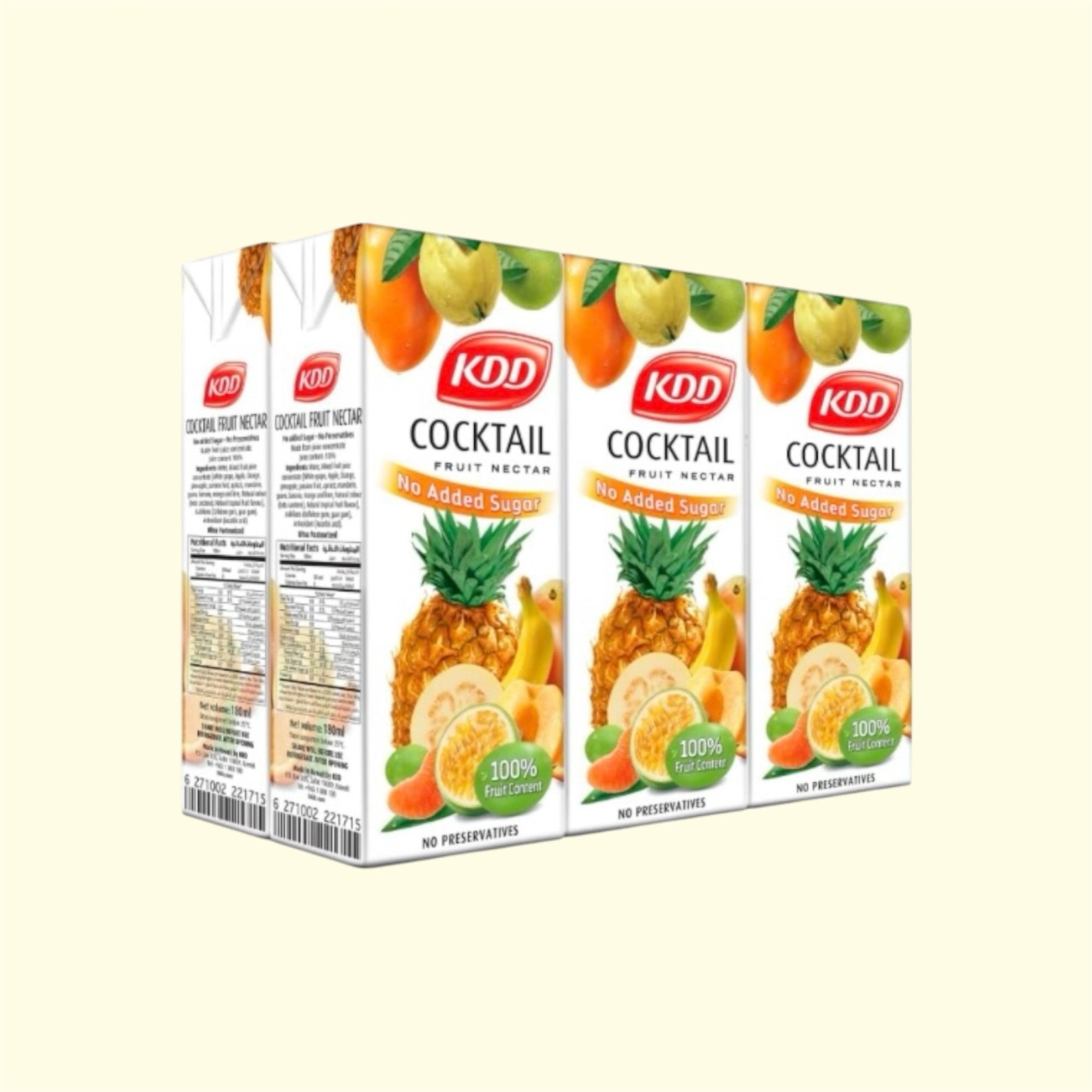 KDD cocktail juice X6