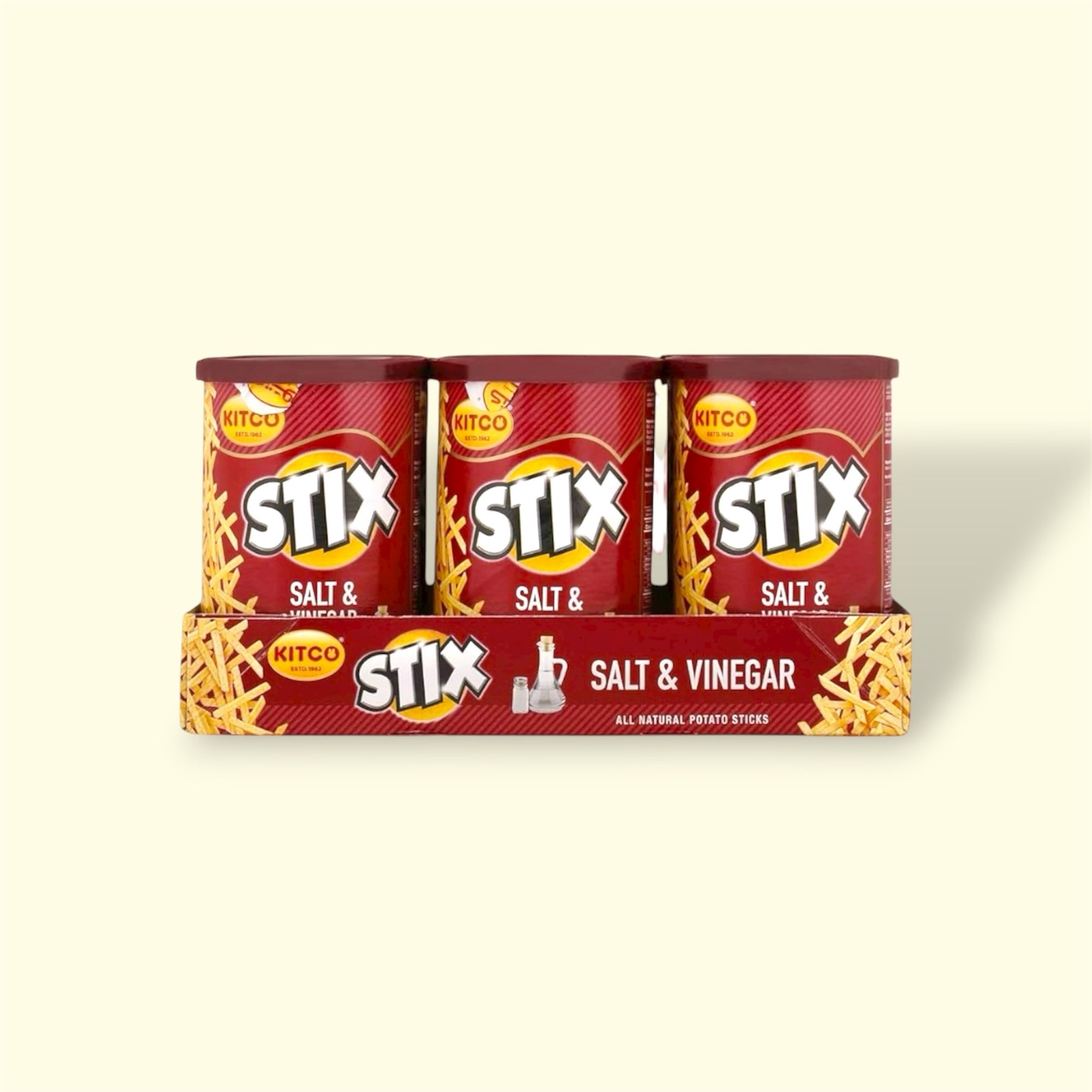 Kitco Salt and vinegar Stix chips X6