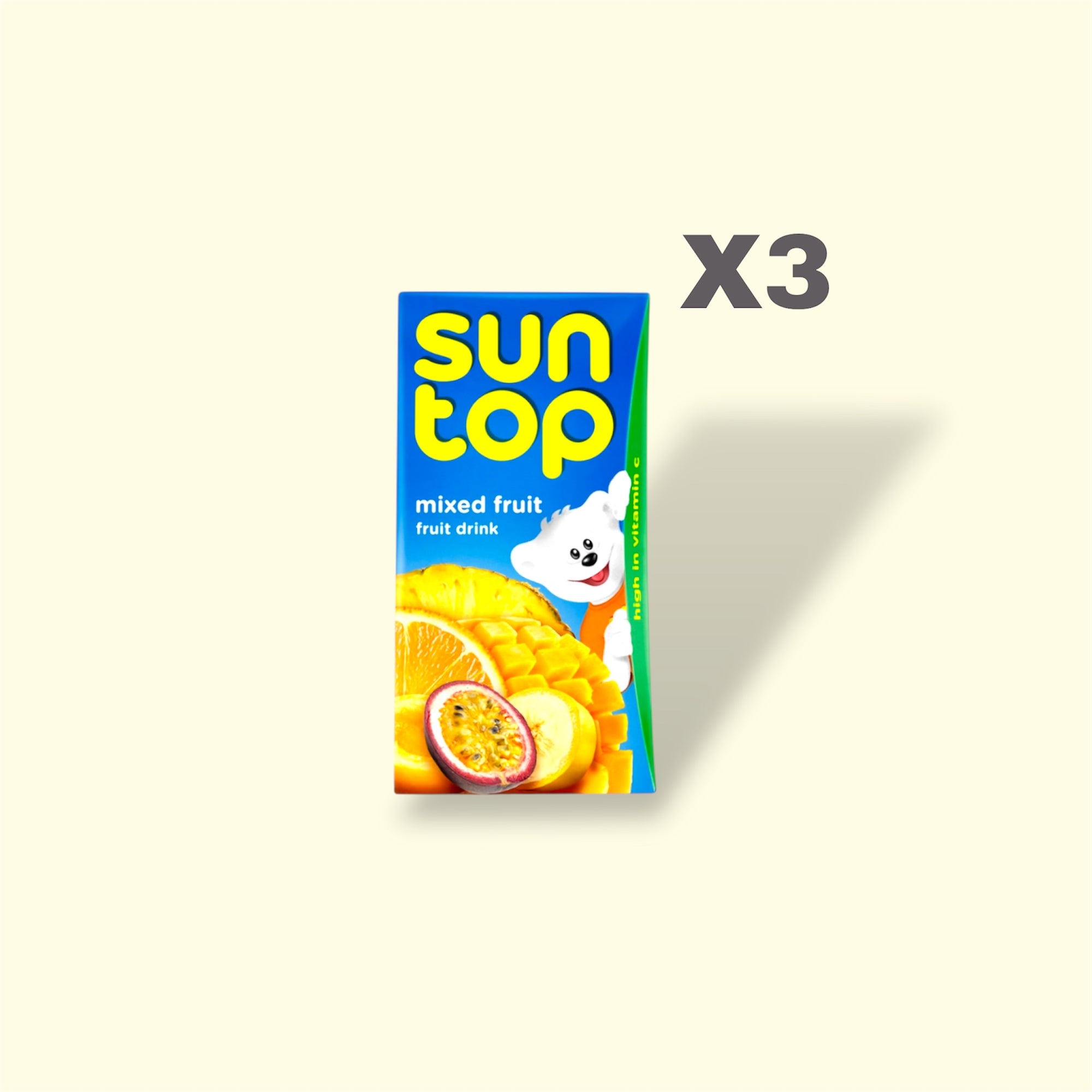 Sun Top mixed fruit juice 125ml x 3