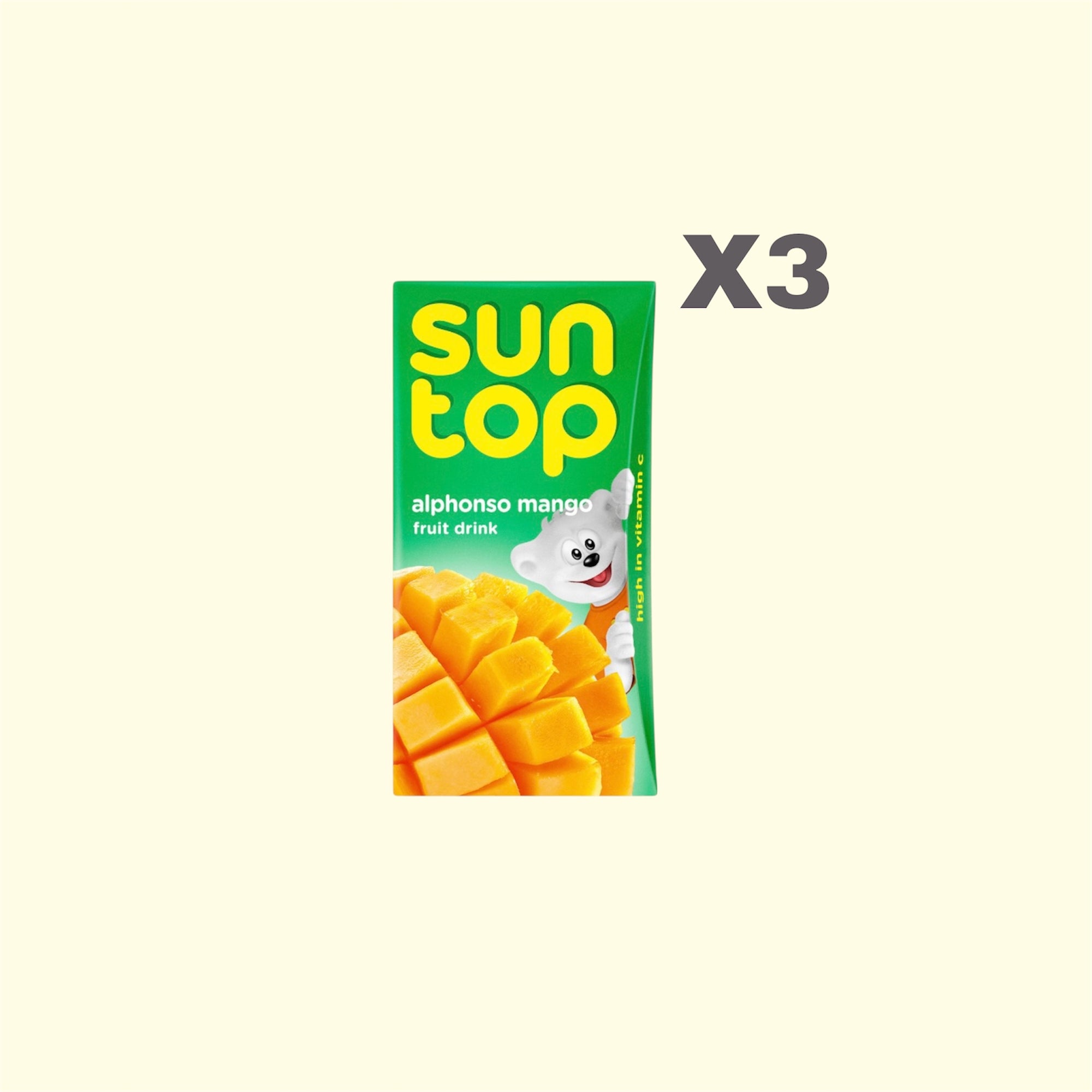 Sun Top Mango juice 125ml x 3