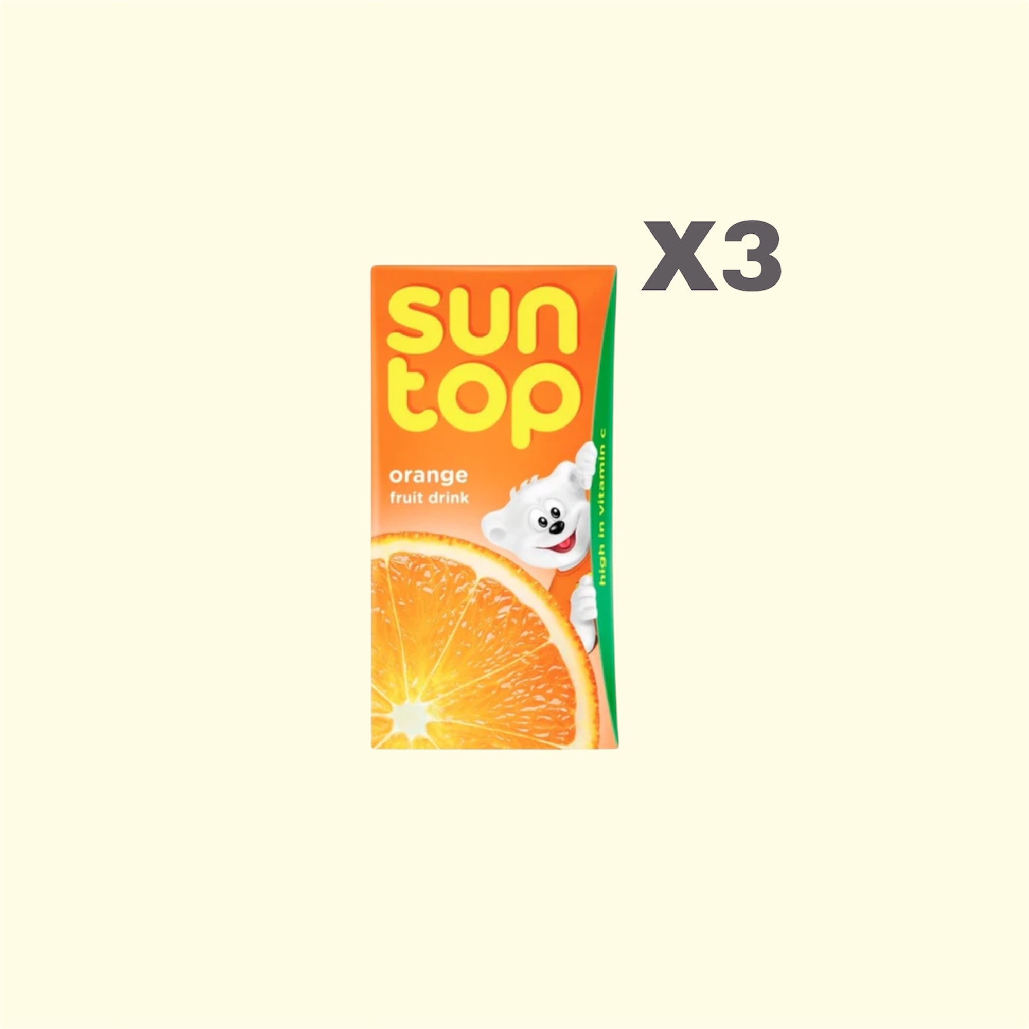 Sun Top Orange juice 125ml x 3