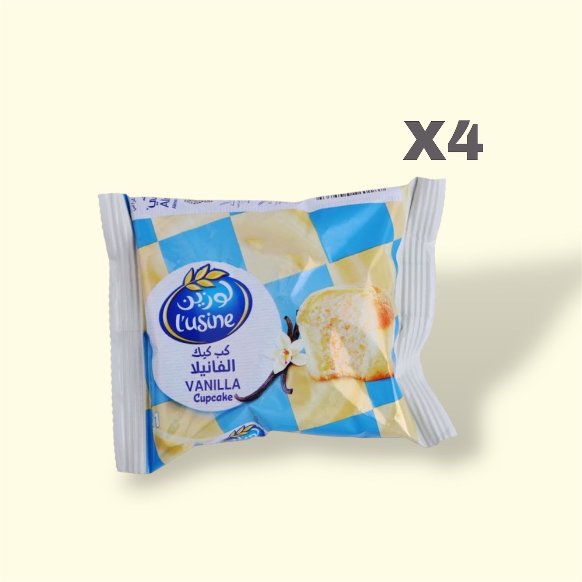 Lusine Vanella cupcakes X4