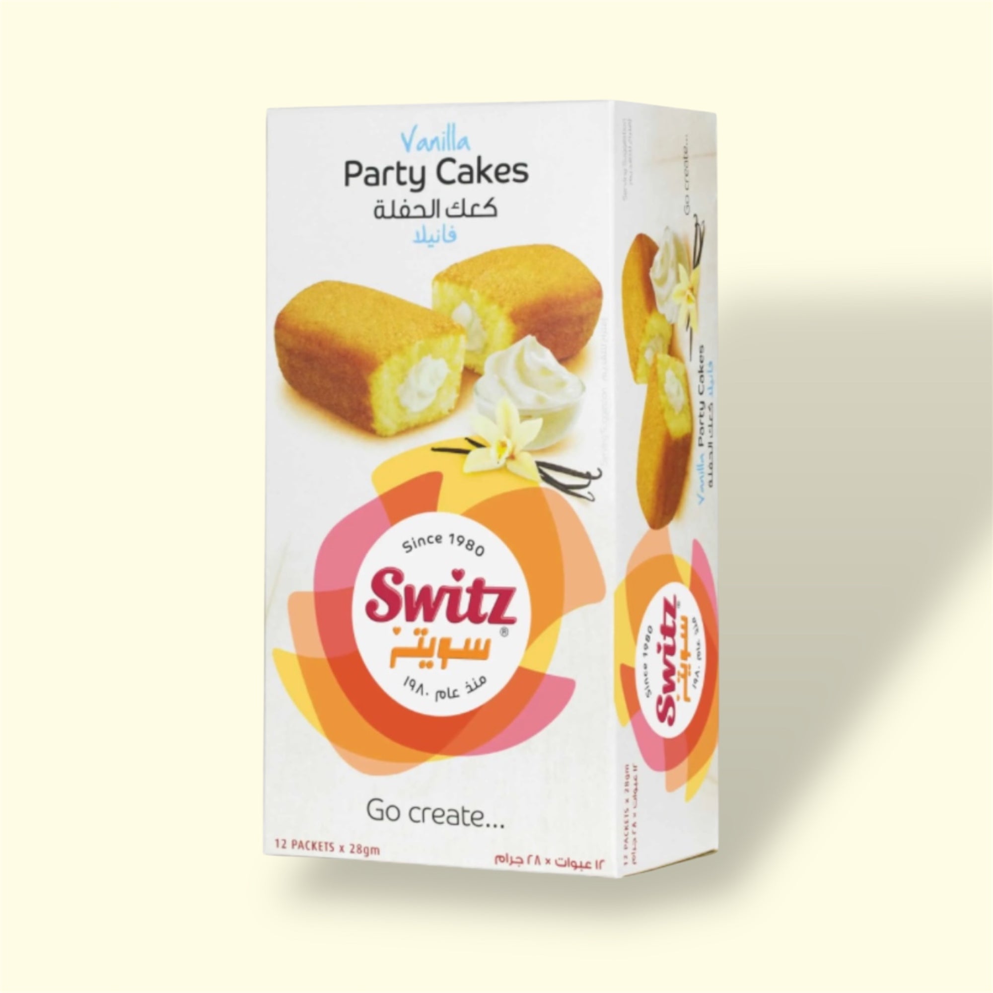 Switz Vanilla cakes X2 boxes